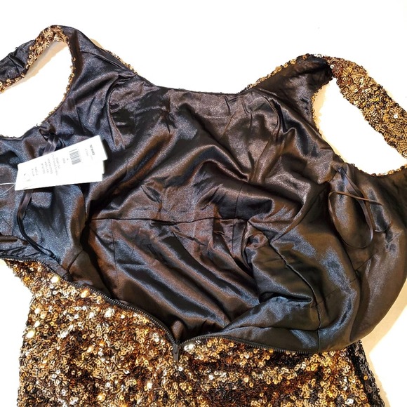 French Connection Cosmic Sparkle Dress NWT - Picture 5 of 15